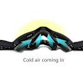 Miniatyrbilde 3 av 5: Skibriller - Snøbrettbriller for menn - Raskt bytte - UV-beskyttelse