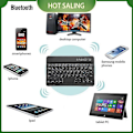Miniatyrbild 2 av 5: Ny trådlös Bluetooth 7/10 tum tangentbord Thai tangentbord Engligh tangentbord för Ios