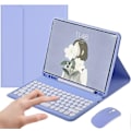 Miniatyrbillede 1 af 5: Tastatur Etui til Samsung Galaxy Tab A8 10,5 tommer med Mus