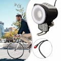 Miniatyrbild 5 av 5: LED-strålkastare för elcykel - Framlykta strålkastare elektrisk cykel 6-48V js