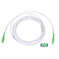 Miniatyrbilde 2 av 5: Pansret SC Patchkabel med Flenskontakt 5m for Optisk Modemforlengelse - Single Mode SC APC for FTTH FTTB FTTP