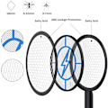 Miniatyrbild 5 av 5: Bug Zapper, Myggdödare, USB Laddningsbar Elektrisk Flugsmällare Racket Zap För Hem, Utomhus, Med 3-lagers Säkerhetsnät