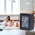 Miniatyrbillede 2 af 5: Mould test kit til hjemmet, skimmeldetektor Real-time display temperatur og fugtighed til soveværelse til hjemmet(sort)