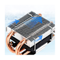Miniatyrbillede 5 af 5: Til Visionfive2 Cpu Tårn Køleventilator U-formet Kobberrør Cpu Køleventilator