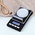 Miniatyrbild 2 av 4: 0,001g Elektronisk Digital Vågskala Bärbar Mini Vågskala Precis Professionell Fickvågskala Milligram