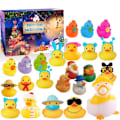 Miniatyrbilde 1 av 5: Gummibadand advent 2024, advent 2024 for barn, advent badeand egnet for