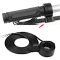 Miniatyrbillede 5 af 5: EBTOOLS Universal 22mm 7/8 tommer Elektrisk Joystick Hastighedsstyring Gashåndtag Sæt til Elcykler Scootere