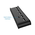 Miniatyrbild 4 av 5: Hub 6 i 1 USB-delare Expander Hub-adapter med 5 USB A + 1 USB C-portar för 5 Super Speed USB Ada