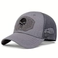 Pikkukuva 4 / 4: Kevyt kallolaastari naamiointi baseball-lippis - taktinen unisex-verkkolippis auringonsuojaan ja tyyliin