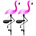 Pikkukuva 1 / 4: Flamingot  Puutarhakoristevalot, IP44 Vedenkestävä Ulkoaurinko-osavalot