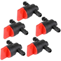 Miniatyrbillede 1 af 4: 5 stk. Brændstof Benzintank Afbryderventil Brændstof Tankventil Switch Pumpeventil Have Buskrydder Plæneklipper Tilbehør
