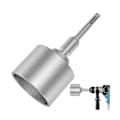 Miniatyrbilde 1 av 5: Sds-plus T Stolpe Jordingsstavdriver, Borbitsdriver Slitesterk Hammer Drill Stangkonverter For Hammer Drill Jordingsstaver A