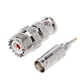 Miniatyrbilde 3 av 5: Test Adapter Bil Walkie Talkie Antennehode Bnc Rf Koaksial Kontakt Jack Plugg F