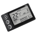 Miniatyrbillede 3 af 5: 24v-60v S866 Controller Panel Instrumentbræt Vandtæt Elcykel Lcd Display Til Elektrisk E-cykel Sc