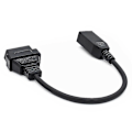 Miniatyrbillede 5 af 5: OBD2 Kabel til 3-polet OBD1 Adapter OBD2 Obdii til 3-polet til 16-polet Stik Kompatibel Diagnostisk Værktøj