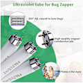 Miniatyrbilde 2 av 5: 2 stk Fsl T5 8w Fluesnapper Erstatningslamper Uv-rør For 8 W Fluesnapper / Insektfanger