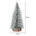 Miniatyrbilde 2 av 5: Miniatyr Juletre, Trær Med Trebase, Julebordstrær For Hjemmet Kjøkken Juledekor