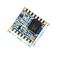 Miniatyrbillede 4 af 5: Lora Modul Sx1276 Trådløs Transceiver Modul Spread Spectrum Langdistance Trådløs Kommunikation (86