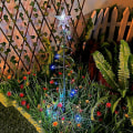 Miniatyrbilde 4 av 4: Solcelled Julelys Utendørs Utendørs Julelys Solcelled Julelys Led Jule Stjerne Fe Lys Solcelled Juletre Fargerike Lys