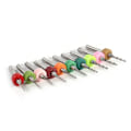 Miniatyrbild 1 av 5: Mini Mikrobordborr i Cementerat Karbid 0,6-1,5 mm för CNC PCB Tryckt Kretskort 10 st