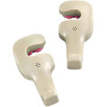 Pikkukuva 2 / 5: Yleiskäyttöinen koukku auton istuimen niskatukeen, käsilaukulle, kangaskassille (Beige - 2 kpl)-PHWJ