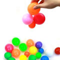 Miniatyrbilde 2 av 5: 6 stk. drømmeballer, klebrig glød ball, drømmeballer gløder i mørket som fester seg, fidget leketøy drømmeballer returnerer til deg, spretter tilbake til deg