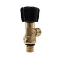 Miniatyrbilde 1 av 5: Gassregulator for Argon CO2-flaske med gjenger M18x1.5 til W21.8-14