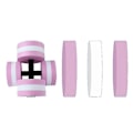 Miniatyrbillede 3 af 4: Svømmebrætter Flydende Dumbbell Svømmehjælp Børn Vandtræningsudstyr grå pink