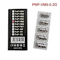 Miniatyrbillede 4 af 5: 5 stk./æske Voopoo Pnp Coil Vm1/vm3/vm5/r1/m2atomisering Udskiftningskerne