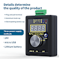 Miniatyrbilde 3 av 5: 0-10v 0-20ma Signalgenerator Gjenladbar Analog Justerbar Spenning Strøm