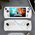 Miniatyrbillede 2 af 5: Blød silikonebeskyttende etui til Asus Rog Ally-spilkonsol, ridsefast stødsikkert cover med 2 skærmbeskyttere