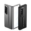 Miniatyrbilde 1 av 4: Nytt Samsung zfold6 ultra-tynt mobiltelefondeksel frostet hardt skall pc enkel vindblad skallfilm alt-i-ett gjeldende Gray
