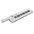 Miniatyrbillede 3 af 5: 37 Tasters Keyboard Piano Bærbar Guitar Elektronisk Orgel Mini Keytar Uddannelse Musikinstrument BF-3755 Hvid