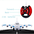 Miniatyrbillede 3 af 5: Flyvemaskine Legetøj Til Børn - A380 Smart Elektrisk Airbus Fjernstyring, Med Blinkende Lys Og Realistisk Jetmotor Lyd