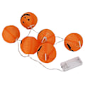 Miniatyrbilde 4 av 5: 6 stk. Gresskarlykter Foldbare Sikre Lettvekt LED Halloween Lys for Rom Hage