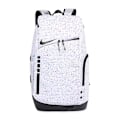 Miniatyrbild 1 av 5: NIKES NIKES stor kapacitet ryggsäck basket elite luftkudde ryggsäck resväska tränings fritidssportväska fitness White ink