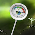 Miniatyrbillede 3 af 5: Kompost Termometer - Rustfrit Stål Dial Termometer Til Hjem & Have Kompostering - 54mm Diameter C & F Dial, 500mm Temperatur Sonde Kompost Accelerator