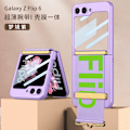 Miniatyrbilde 2 av 4: Etui for Samsung z flip6 håndledd mobiltelefon ultra-tynt Amazon nytt sammenleggbart skjerm hardt skall mote anti-fall skall purple