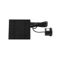 Miniatyrbilde 5 av 5: Solcelledrevet vannpumpe, solcellepanel fontene pumpe, basseng dam hage vannsprinkler sprøyter for fuglebad