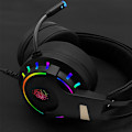 Miniatyrbillede 3 af 4: K3 USB7.1RGB version gaming desktop computer headset