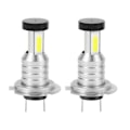 Pikkukuva 1 / 5: 2x H7 LED-ajovalolamppusetti, korkea ja matala säde, 100W, 30000LM, erittäin kirkas, 6000K valkoinen
