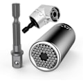 Miniatyrbillede 1 af 5: Cl  Universal Sokkel Cl Universal Crou Universal Cl  Universal Sokkel Værktøjer  Hånd Multifunktionel 7-19mm Med En Skruetrækker  105  Fastgørelsesadapter Ad
