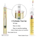 Miniatyrbillede 4 af 5: Øl Hydrometer, Hydrometer Test Kit, Triple Scale Hydrometer Til Vinproduktionssæt Øl Hydromet