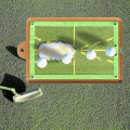 Miniatyrbilde 2 av 5: Golf Treningsmatte for Svingdeteksjon, Premium Golf Impact Matte, Svingbane-Tilbakemeldings Golf Treningsmatter