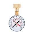 Miniatyrbilde 1 av 5: Mini Vanntrykksmåler Dial-Meter Måler 3/4\" NPT for bar/psi Måling