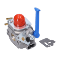 Pikkukuva 1 / 3: Husqvarna-kaasuttimen C1qw40a kaasutin tiivisteellä Husqvarna 128c 128l 128ld 128r 128rj malleihin OEM 545081848