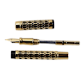 Miniatyrbild 3 av 5: 2023 Jinhao 100 Resin Hollow Füllfederhalter Ef/f/m Feder Schreibfeder Mit Konverter Fg