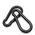 Miniatyrbillede 2 af 5: 12 stk. 8x80mm Fjeder Snap Hooks, Karabinhage, Hurtigkoblings Karabiner til Indendørs og Udendørs Aktiviteter