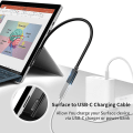 Miniatyrbilde 3 av 5: Surface Connect til USB-C Lade Kabel Kompatibel for Surface Pro7 Go2 Pro6 5/4/3 Laptop1/2/3 & Su