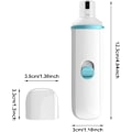 Miniatyrbilde 3 av 5: Elektrisk klokkeklipper for hunder, stillegående klokkeklipper for hunder, smertefri neglefil, egnet for små til store hunder og katter